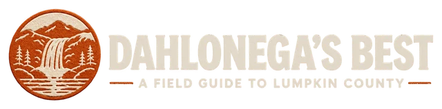 Dahlonega’s Best, a field guide to Lumpkin County